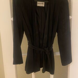 Bagatelle - Suede Belted Jacket